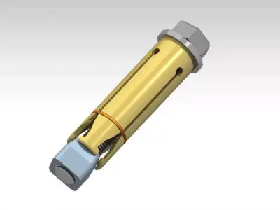 Shield Anchor Loose Bolt Free 3D model