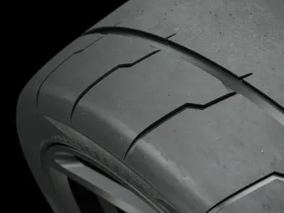 Atturo AZ850DR Tire 3D model