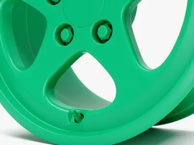 Speedline RUF Wheel 3D model