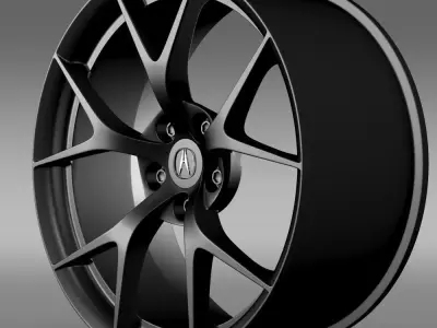 Acura NSX rim 2015 3D model