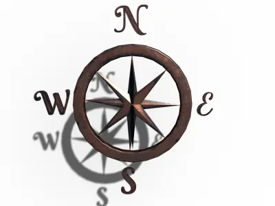 Military objects low poly Low-poly 3D model