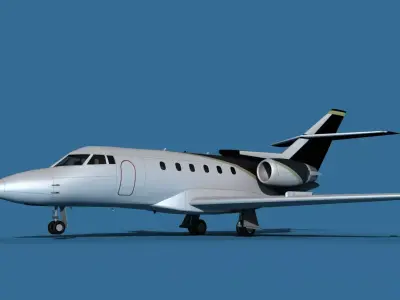 Hawker Siddley 800SR V14 3D model