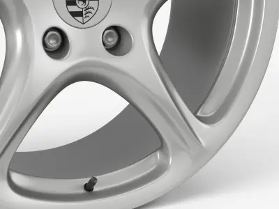 Porsche Carrera S Wheel 3D model
