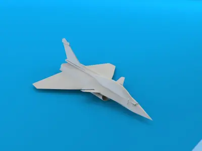Dassault Rafale  Low-poly 3D model