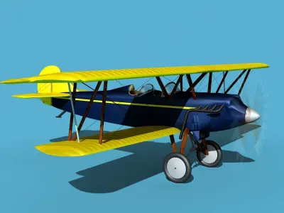 Travelair 2000 V04 3D model