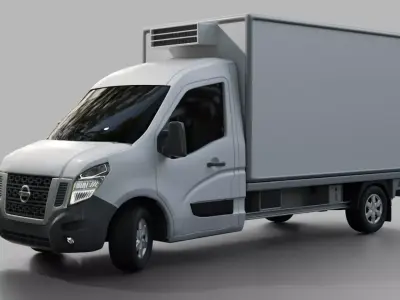 Nissan NV400 Box Van 3D model