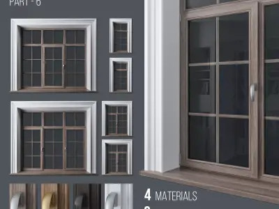 Window Collection Part 6 3D model