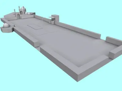 Naqshe Jahan Low-poly 3D model