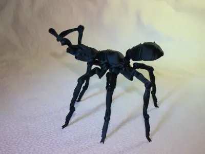 Ant with articulation stl model ready to print Free 3D model