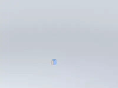 Lyon Pedestal Free 3D model