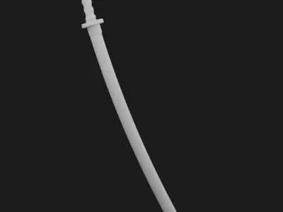 Katana-PBR samurai sword Free 3D model
