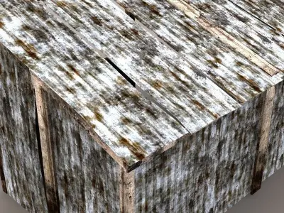 Rusty Old Shack 3D model