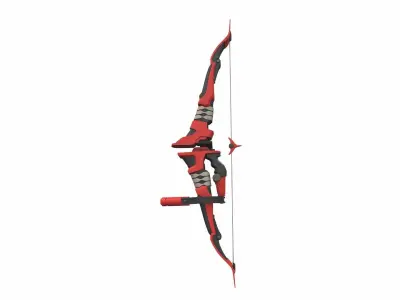 Hanzo bow v2 3D model