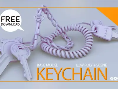Free KeyChain Free 3D model