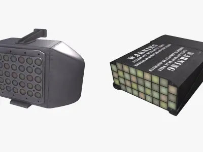 Helicopter Flares Dispensers Collection 