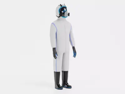 -Protective Suit V3- 3D model