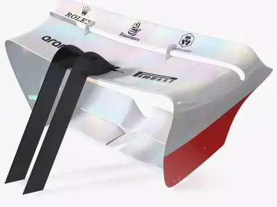 Formula 1 2022 Rear Spoiler 3D model
