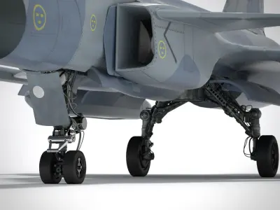 Gripen 3D model