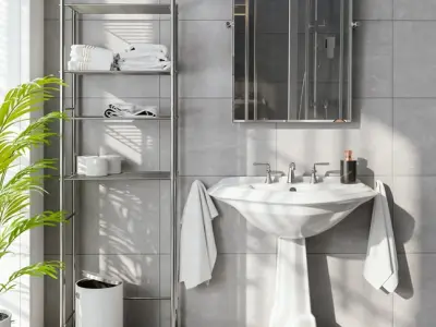  Shelf Spacesaver Model, Silver 