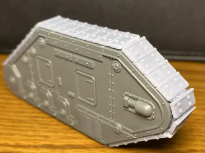 Luna Pattern Tank Treads Free 3D model