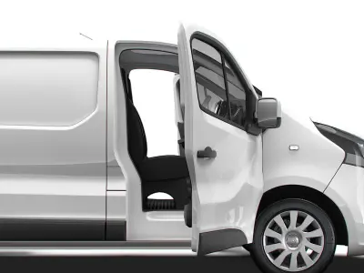Opel Vivaro Van L2H1 HQInterior 2019 UKspec 3D model