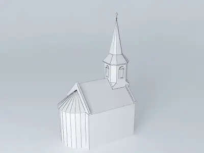 St Anthony the Hermit Chapel Free 3D model