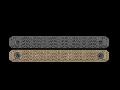 RailScales M-LOK Railcovers Low-poly 3D model