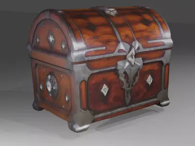 box lowpoly Free low-poly 3D model