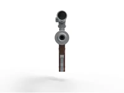 Tobias Beckett Blaster DG-29 from Solo A Star Wars story 3D model