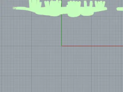 Anello svg file of leaf in shape of flower Free 3D model