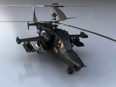Ka-50 Black Shark  3D model