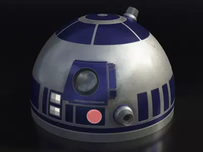 R2D2 Head 3D model