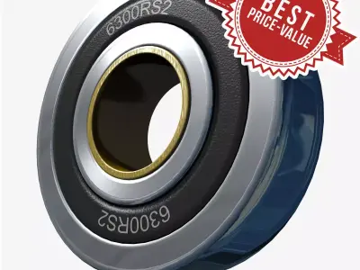 Bearing ball 3D model