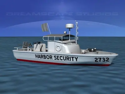 PBR Patrol Boat Riverine 3D model