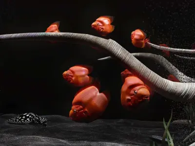 aquarium tank  3D model