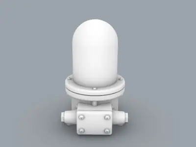 Navigation Light 1 Low-poly 3D model
