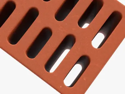 Clay brick type 04 3D model