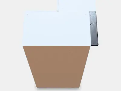 PAX  GRIMO Corner wardrobe Free low-poly 3D model