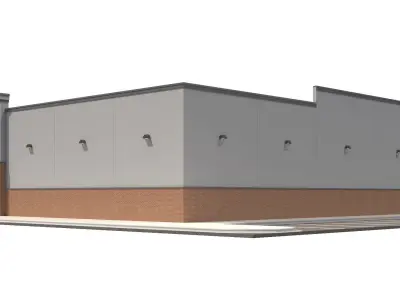 Retail-058 Retail Store 3D model