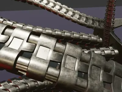 DOC OCK ARMS MADE IN BLENDER 3D model