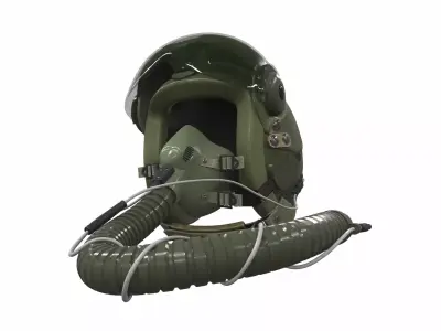 Pilot helmet jc-4 3D model