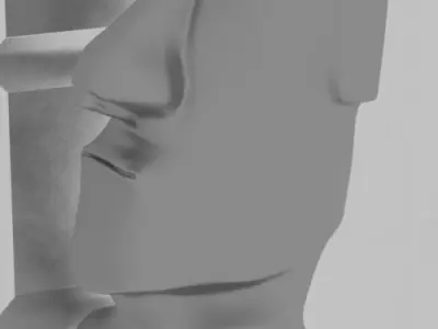 Moai Statue 3D print model