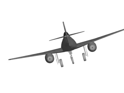Messerschmitt Me 262 3D model
