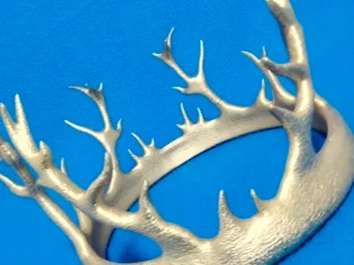 Renly Baratheon crown corona astada 3D print model