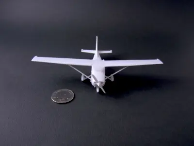 Cessna 172 Skyhawk 3D print model