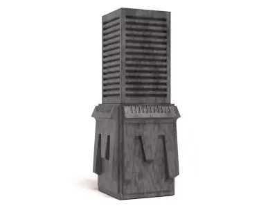 Yavin Tower Crate 1-18 scale Hasbro Kenner Free 3D print model