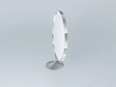 Mirror with Flexible Metal Free 3D model