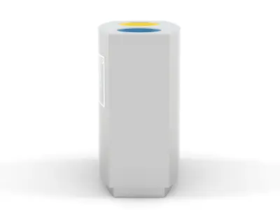 Ashtray Bin Free 3D model