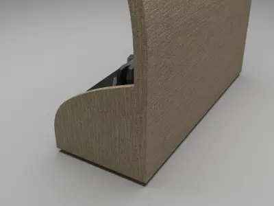 Outdoor Sofa 3D model 2
