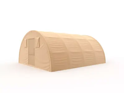 Military Tent 03 3D model